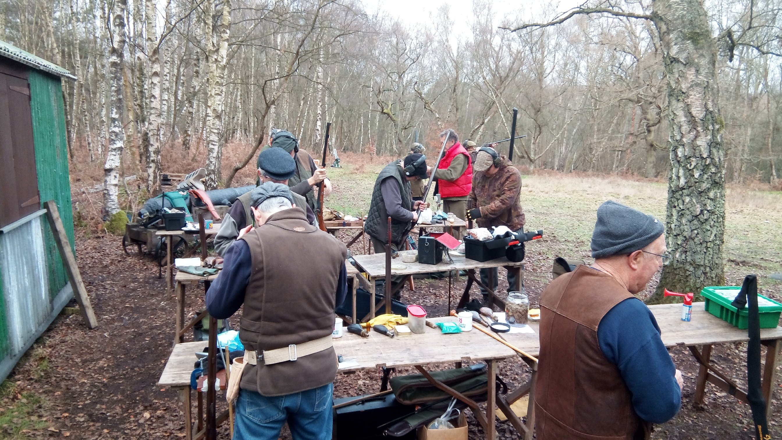 loading shotguns