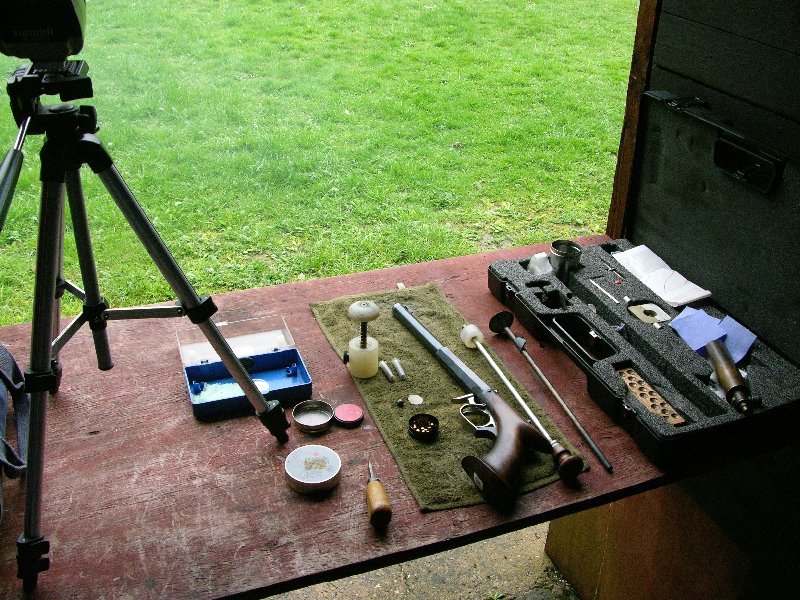 Under hammer pistol kit